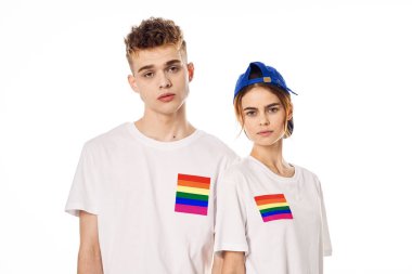 çift Flag lgbt transseksüel cinsel azınlıklar hafif arka plan