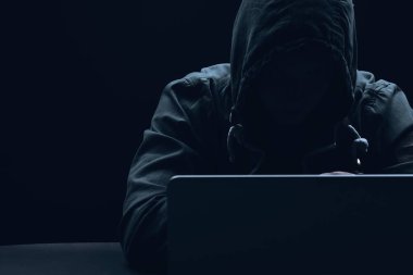 hacker bilgisayar işi sonra internet bilgisayarı karanlık arkaplan