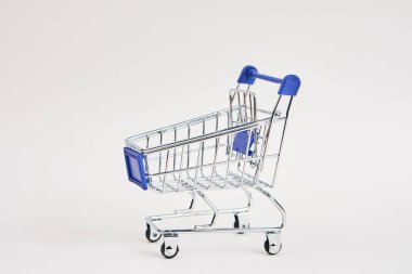 Marketten alışveriş yapan market arabaları.