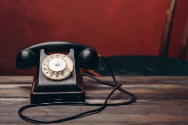 iletişim antika telefon klasik retro tarzı teknoloji