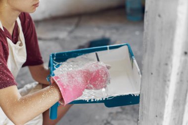 ev dekorasyon tasarımı boyama araçları