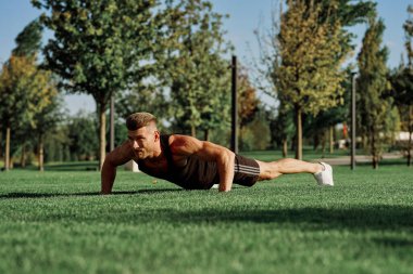 Spor adamı antrenman partisi yaşam tarzına uygun.