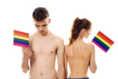 çift Flag lgbt transseksüel cinsel azınlıklar hafif arka plan