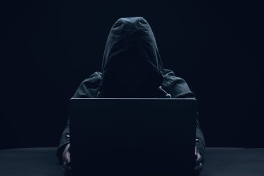 hacker bilgisayar işi sonra internet bilgisayarı karanlık arkaplan