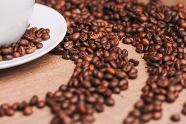 Doğal kahve gurmesi latte resimleri kafein kalıpları