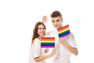 çift Flag lgbt transseksüel cinsel azınlıklar hafif arka plan