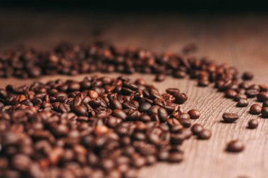 Kahve çekirdekleri espresso canlandırıcı kafein kalıbı.
