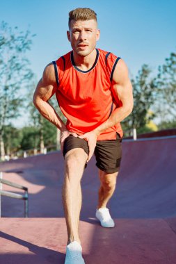 Atletizm sporu spor, spor, temiz hava.