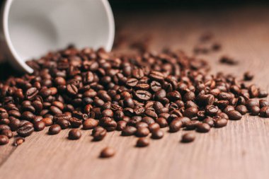 Bir fincan kahve espresso canlandırıcı kafein kalıbı.