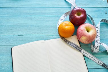 Mısır gevreği not defteri düzgün beslenme sağlıklı organik