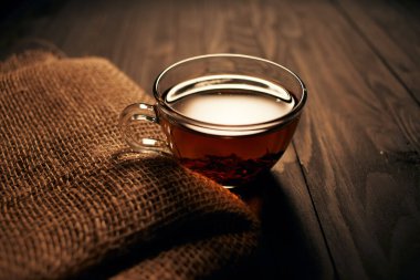 Çay, sıcak içecek geleneksel tören kahvaltısı.