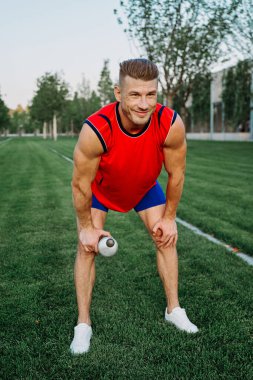 Parkın çapraz yaşam tarzında sporcu.