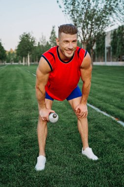 Parkın çapraz yaşam tarzında sporcu.