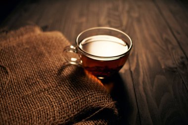 Çay, sıcak içecek geleneksel tören kahvaltısı.