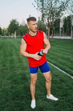 Parkın çapraz yaşam tarzında sporcu.