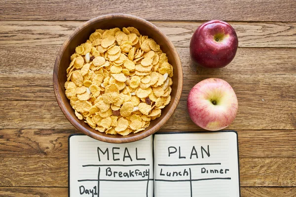 Ontbijt goede voeding fruit gezondheid levensstijl dieet — Stockfoto