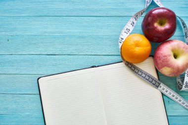 Mısır gevreği not defteri düzgün beslenme sağlıklı organik