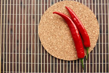 sıcak kırmızı biber malzemesi taze taze yiyecek sağlıklı yemek