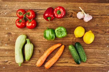 Taze besin diyeti, sağlıklı beslenme, ahşap kaplama içerir