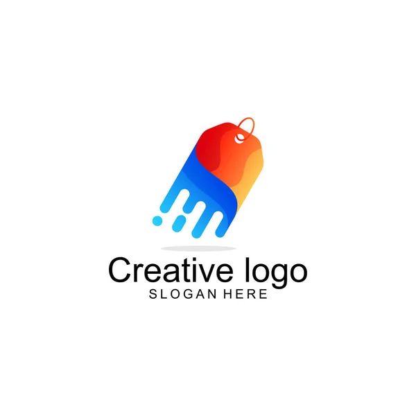 Цветной Логотип — стоковый вектор