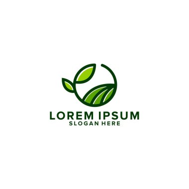 Tarım doğal logo tasarımı 