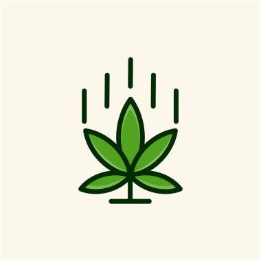 Basit kenevir logosu tasarımı