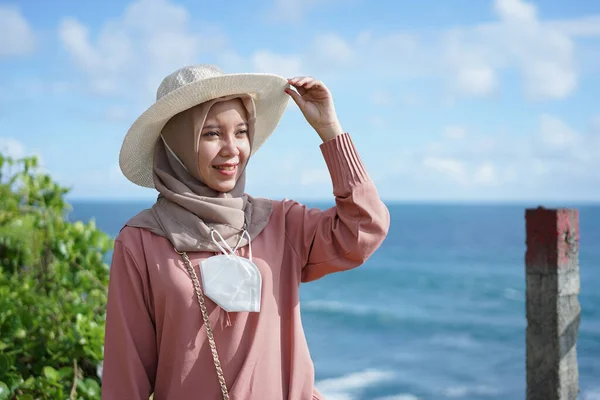 Girl Beach — Foto Stock