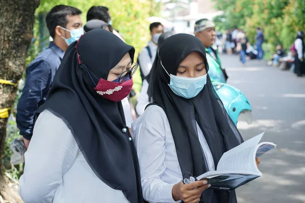 Кандидати Учасників Тестування Державних Службовців Індонезії Називаються Casn Або Cpns — стокове фото