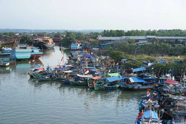 Fishing Boat Estuary — Stockfoto