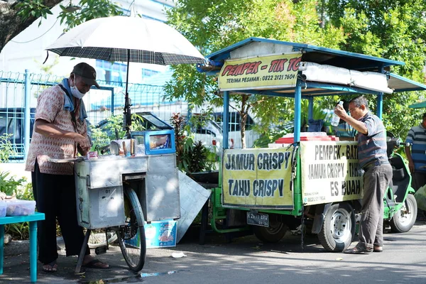 Merchant Cart Side Road — Stockfoto