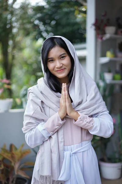 Muslim Praying God — Fotografia de Stock