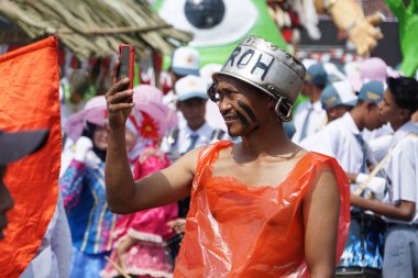 Carnival to celebrate the 77th Independence Day of the Republic of Indonesia
