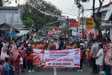 Carnival to celebrate the 77th Independence Day of the Republic of Indonesia