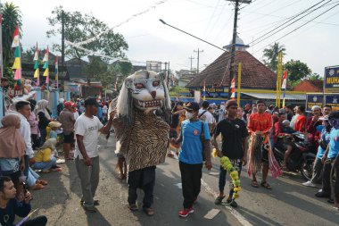 Carnival to celebrate the 77th Independence Day of the Republic of Indonesia