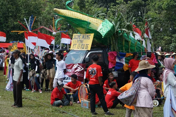 Carnival Celebrate 77Th Independence Day Republic Indonesia — 图库照片