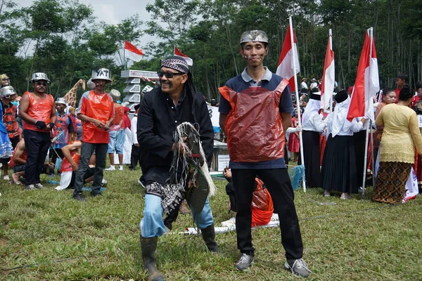 Carnival Celebrate 77Th Independence Day Republic Indonesia — стокове фото