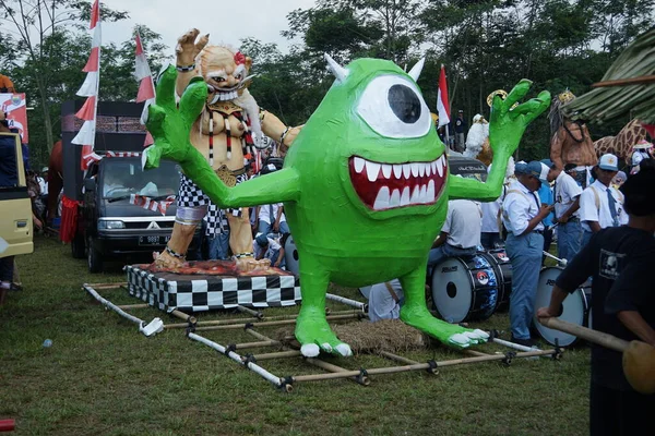 Carnival Celebrate 77Th Independence Day Republic Indonesia — Stock Photo, Image