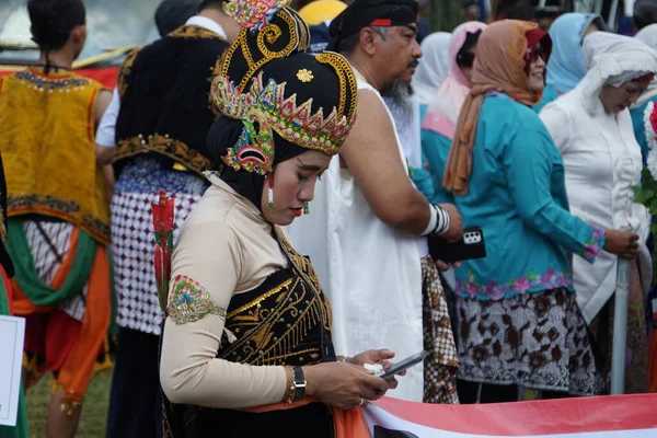 Carnival Celebrate 77Th Independence Day Republic Indonesia — 스톡 사진