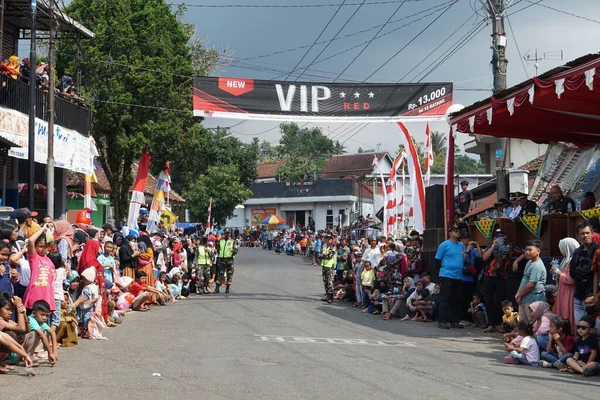 Carnival Celebrate 77Th Independence Day Republic Indonesia — Stockfoto