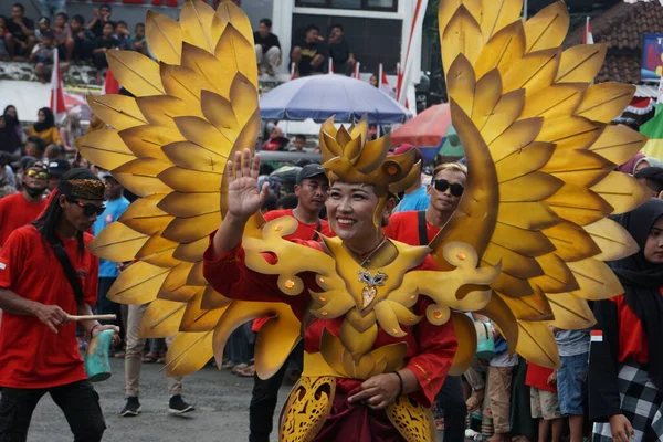 Carnival Celebrate 77Th Independence Day Republic Indonesia — Fotografia de Stock