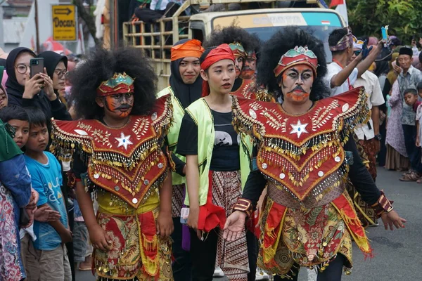 Carnival Celebrate 77Th Independence Day Republic Indonesia — Stock Photo, Image