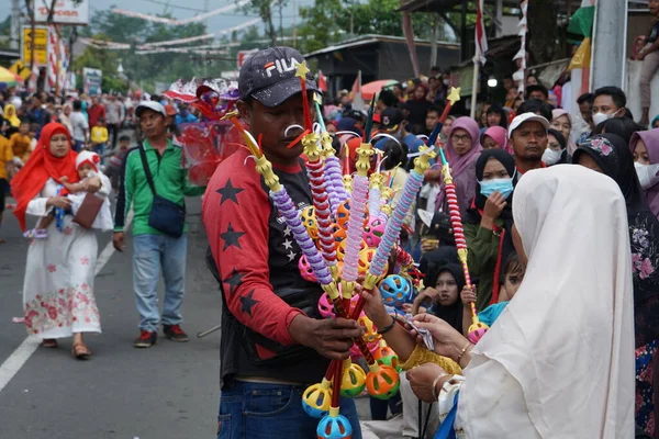 Carnival Celebrate 77Th Independence Day Republic Indonesia — Foto de Stock