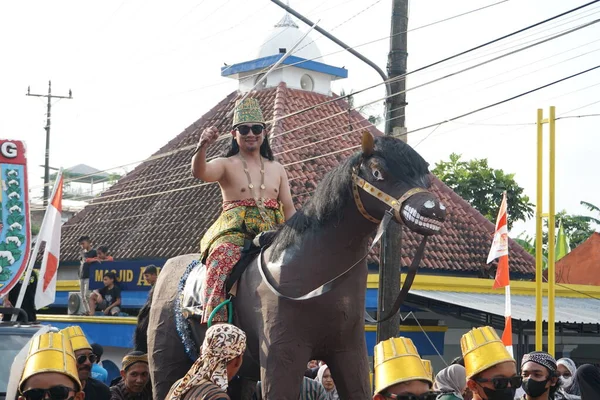 Carnival Celebrate 77Th Independence Day Republic Indonesia — Φωτογραφία Αρχείου