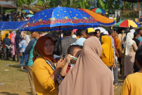 Carnival Celebrate 77Th Independence Day Republic Indonesia — Photo