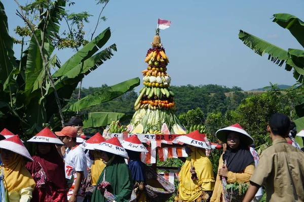 Carnival Celebrate 77Th Independence Day Republic Indonesia — ストック写真
