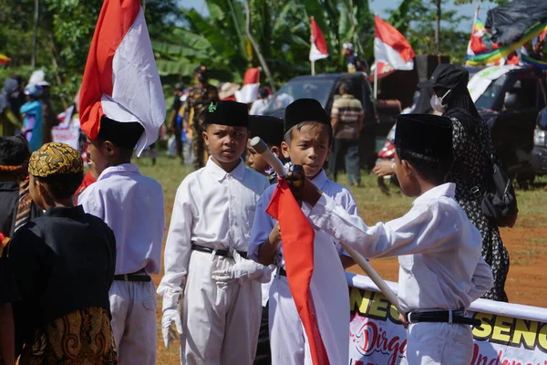 Carnival Celebrate 77Th Independence Day Republic Indonesia — Stok fotoğraf