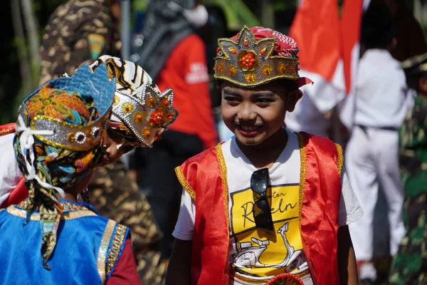 Carnival Celebrate 77Th Independence Day Republic Indonesia — Stock Photo, Image