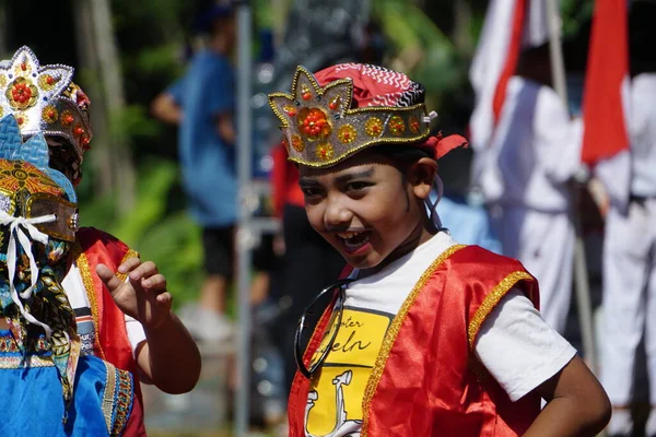 Carnival Celebrate 77Th Independence Day Republic Indonesia — Photo