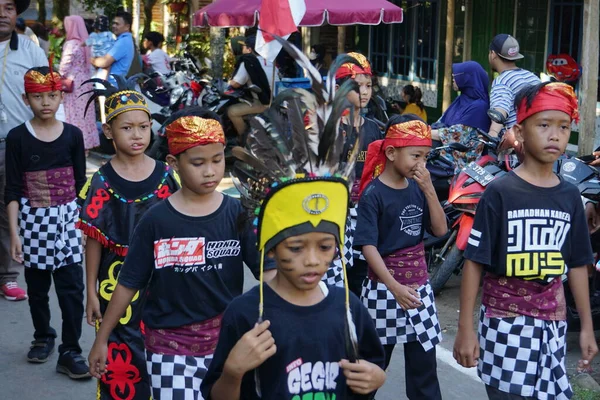 Carnival Celebrate 77Th Independence Day Republic Indonesia — ストック写真