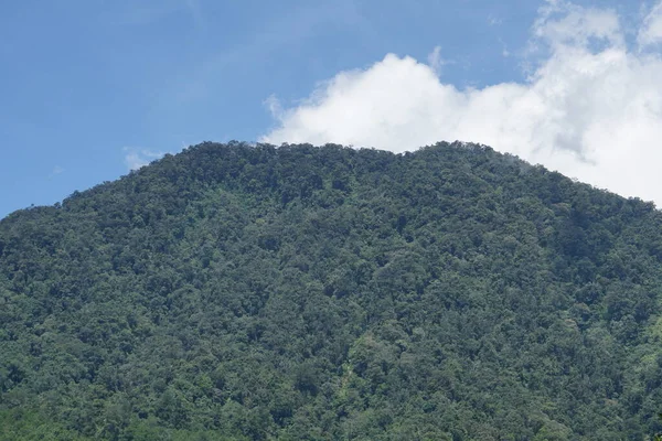 Över Berget Kamulyan Mount Kamulyan Ett Berg Beläget Java Indonesien — Stockfoto
